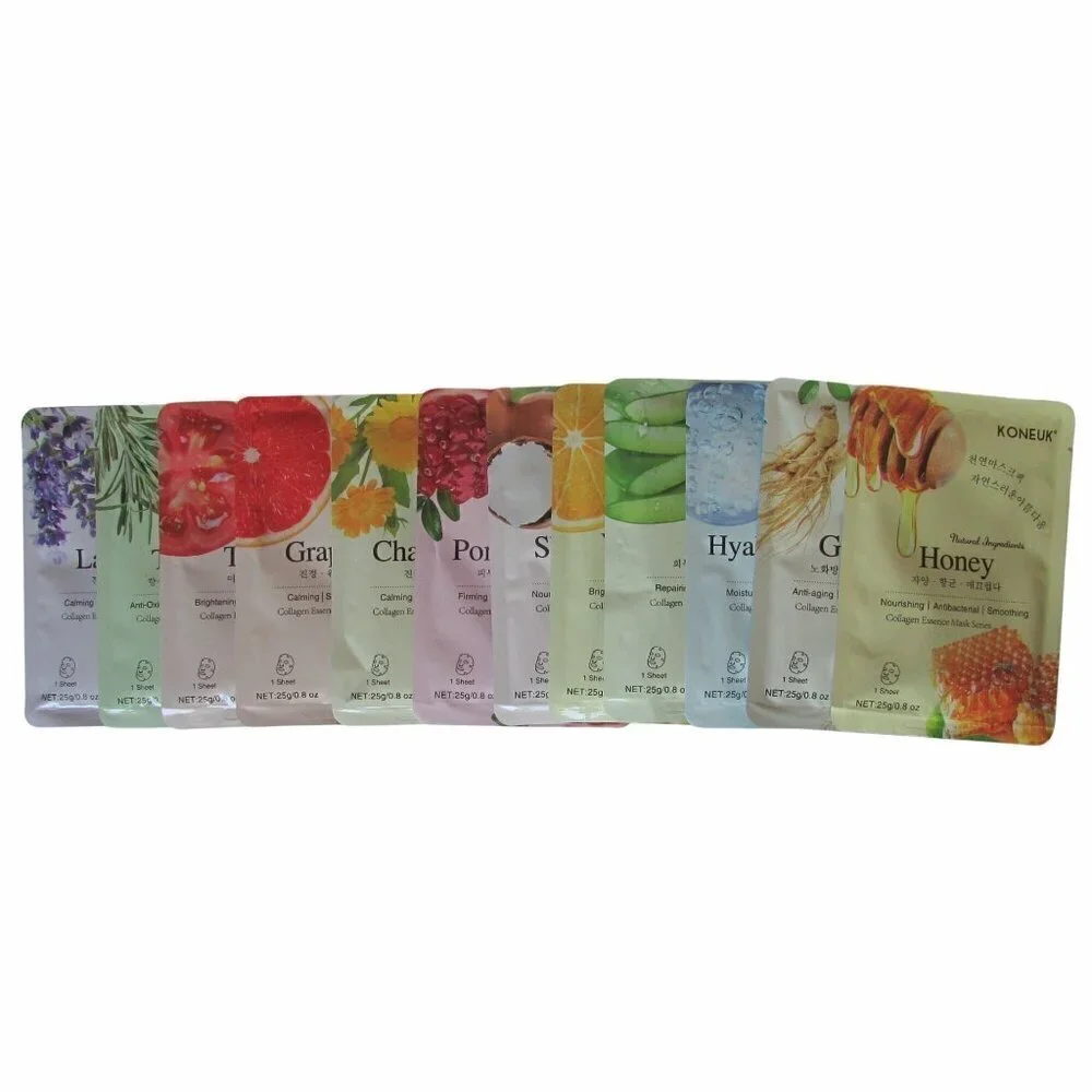 12 pk Koneuk Collagen Essence Facial Mask Skin Care Moisturizer